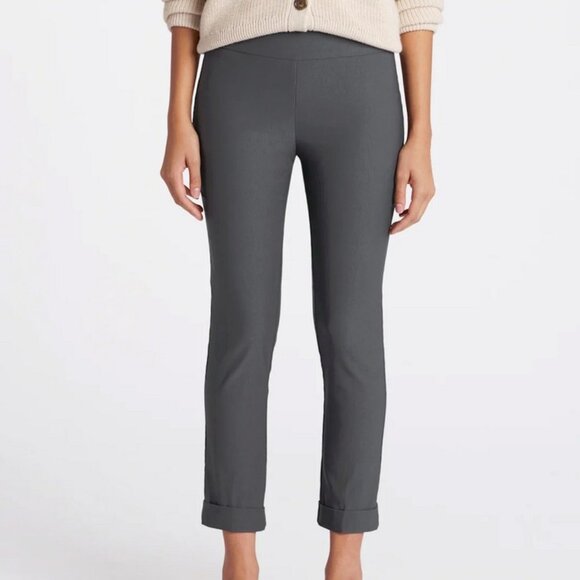 Tribal Fia Cuffed Straight Trouser - Size 12 - NWT - Dark Grey - Picture 1 of 4